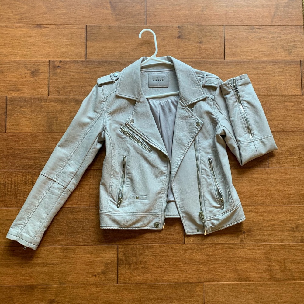 NEVER WORN Pleather Jacket